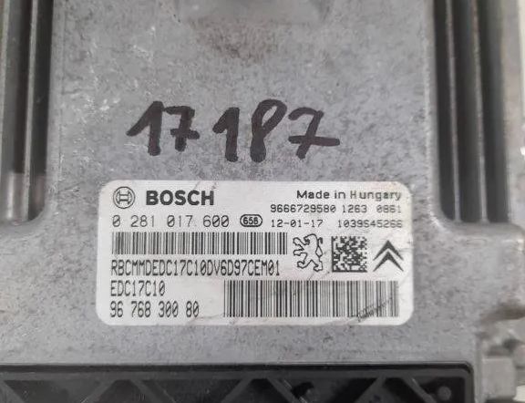 CITROËN C4 2 generation (2010-2024) Engine Control Unit ECU 9676830080 31937360