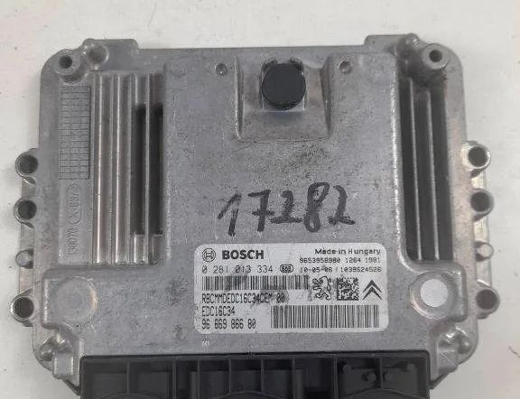 CITROËN C5 2 generation (2008-2017) Riadiaca jednotka motora 9666986680 31937410