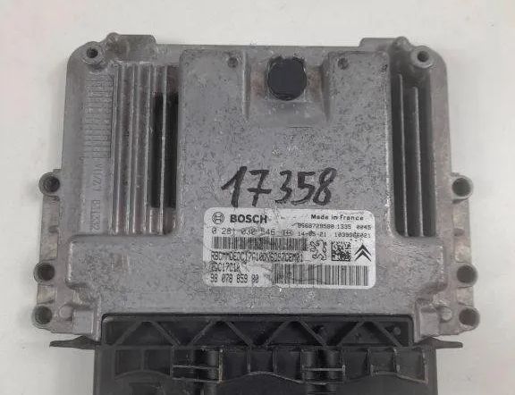 CITROËN Berlingo 2 generation (2008-2023) Engine Control Unit ECU 9807885980 31937437