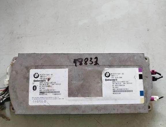 BMW 5 Series E60/E61 (2003-2010) Bluetooth ovládacia jednotka 9171347 31938498