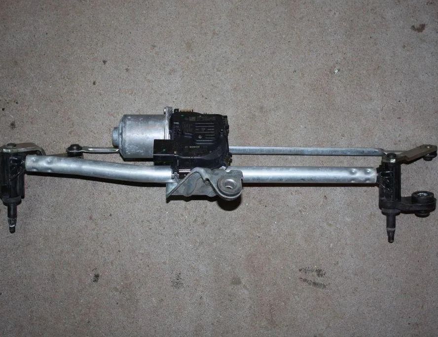 SKODA Kodiaq 1 generation (2017-2024) Mechanizmus stierača predného čelného skla 566955023A 31942160