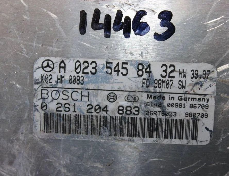 MERCEDES-BENZ E-Class W210 (1995-2002) Riadiaca jednotka motora A0235458432 31942780