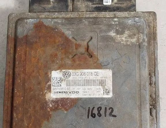 VOLKSWAGEN Golf 8 generation (2019-2023) Engine Control Unit ECU 03G906018CE 31949012