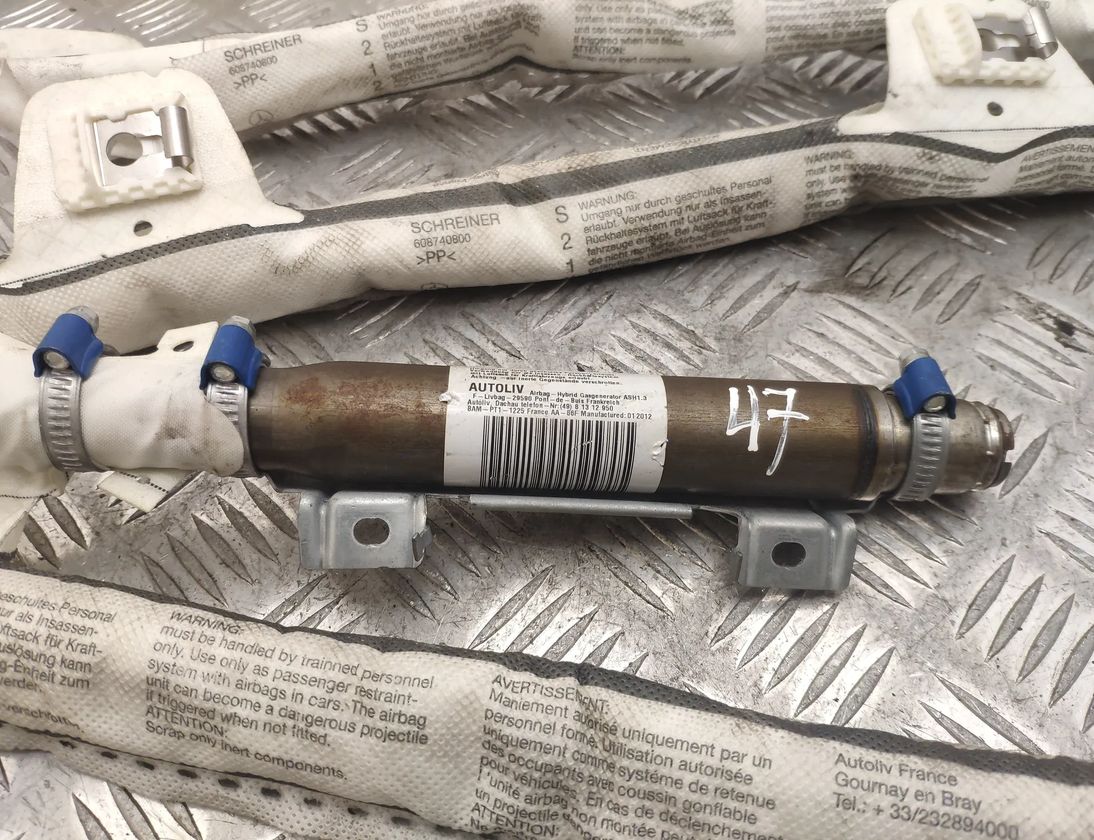 MERCEDES-BENZ E-Class W212/S212/C207/A207 (2009-2016) Left Side Roof Airbag SRS 2128601902,BAMPT11249 13967432