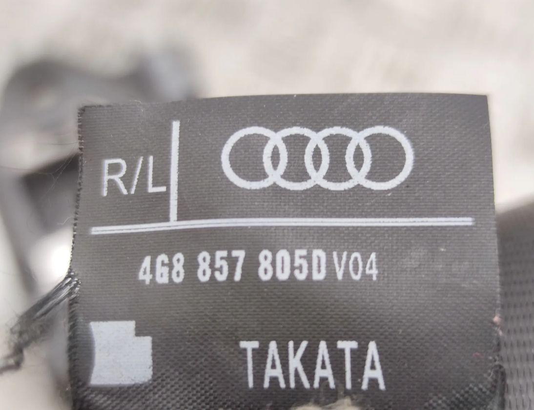 AUDI A6 C7/4G (2010-2020) Rear Left Seatbelt 4G8857805D,6009173,307868299G48AB 17631105