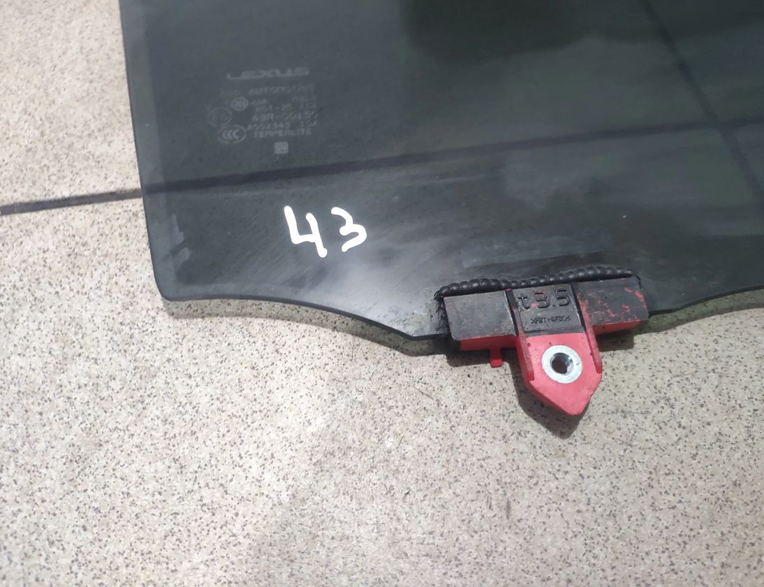 LEXUS NX 1 generation (2014-2021) Pravé zadné dvere okenné sklo 43R-00150,A002345 18090261