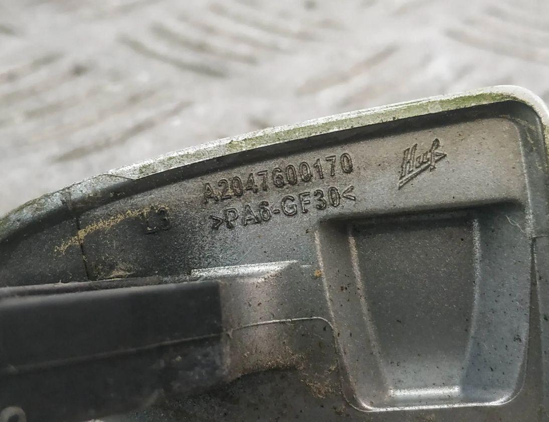 MERCEDES-BENZ E-Class W212/S212/C207/A207 (2009-2016) Наружная ручка передней левой двери A2047600170 18309631