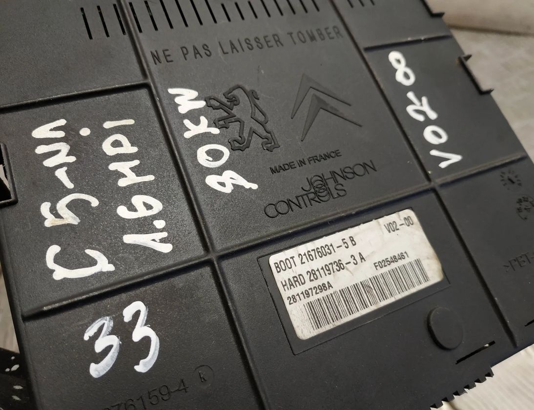 PEUGEOT 407 1 generation (2004-2010) Komfortná ovládacia jednotka 9663510280 20393918