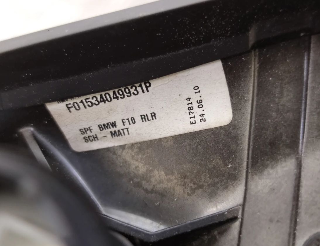 BMW 5 Series F10/F11 (2009-2017) Зеркало передней правой двери 7216364,F01534049931P 25978026