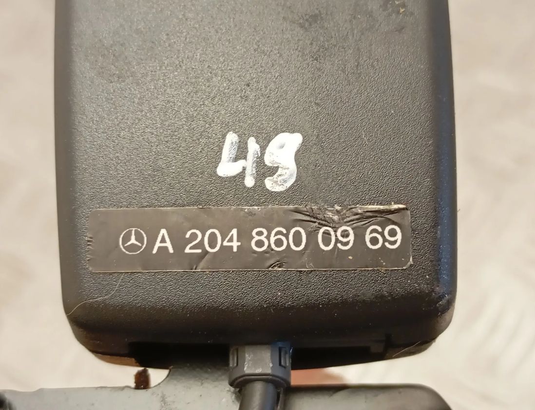 MERCEDES-BENZ E-Class W212/S212/C207/A207 (2009-2016) Rear Left Seat Buckle A2048600969 31568697