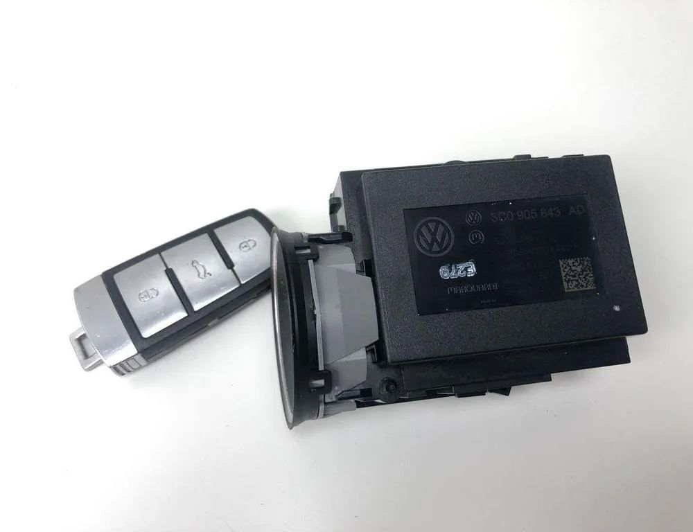 VOLKSWAGEN Passat B7 (2010-2015) Ignition Lock 3C0905843AD 31276098