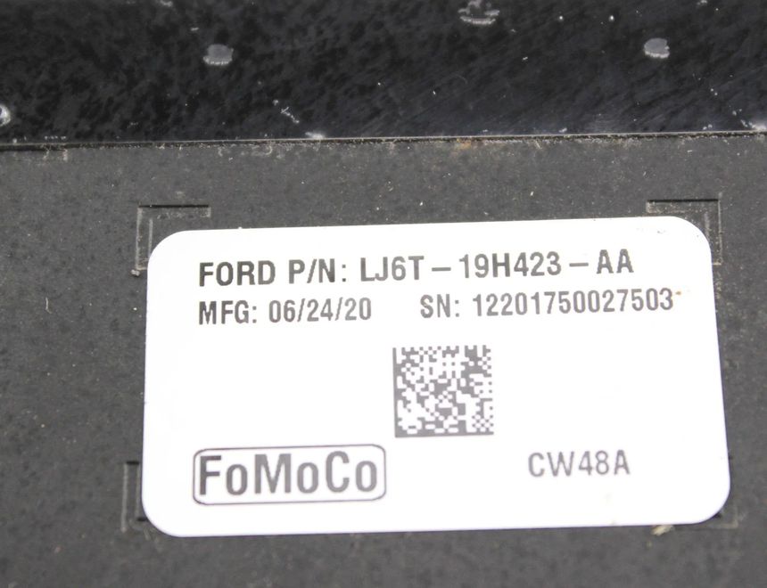 FORD Kuga 3 generation (2019-2023) Kontrolná jednotka kamery LJ6T19H423AA 21397937