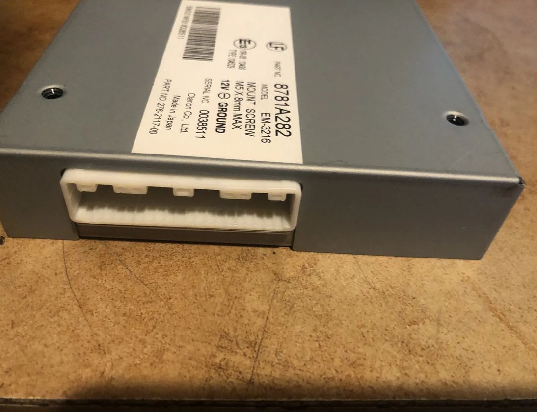 MITSUBISHI Outlander 3 generation (2012-2023) Kontrolná jednotka kamery 8781A147,8781A282 12243678