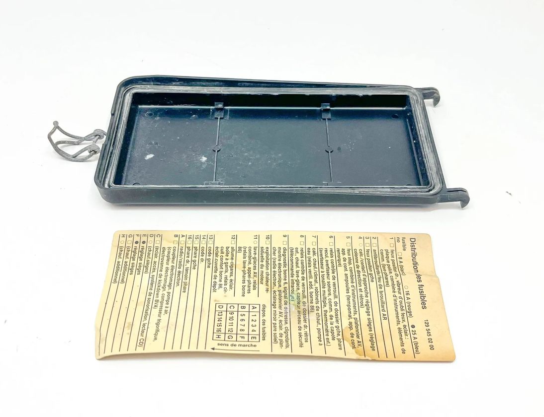 MERCEDES-BENZ SL-Class R129 (1989-2001) Крышка блока предохранителей A1245400182,A1295450200 32810978