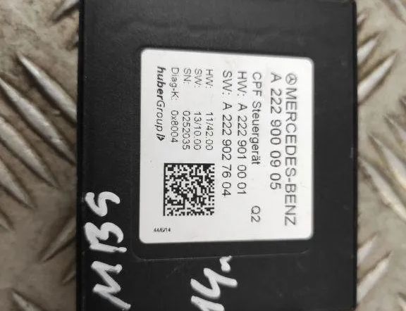 MERCEDES-BENZ S-Class W222/C217/A217 (2013-2020) Other Control Units A2229010001,A2229000905 31583968