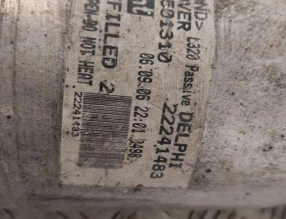 LAND ROVER Range Rover Sport 1 generation (2005-2013) Передний левый пневматический амортизатор RNB501310,22241483 31586770