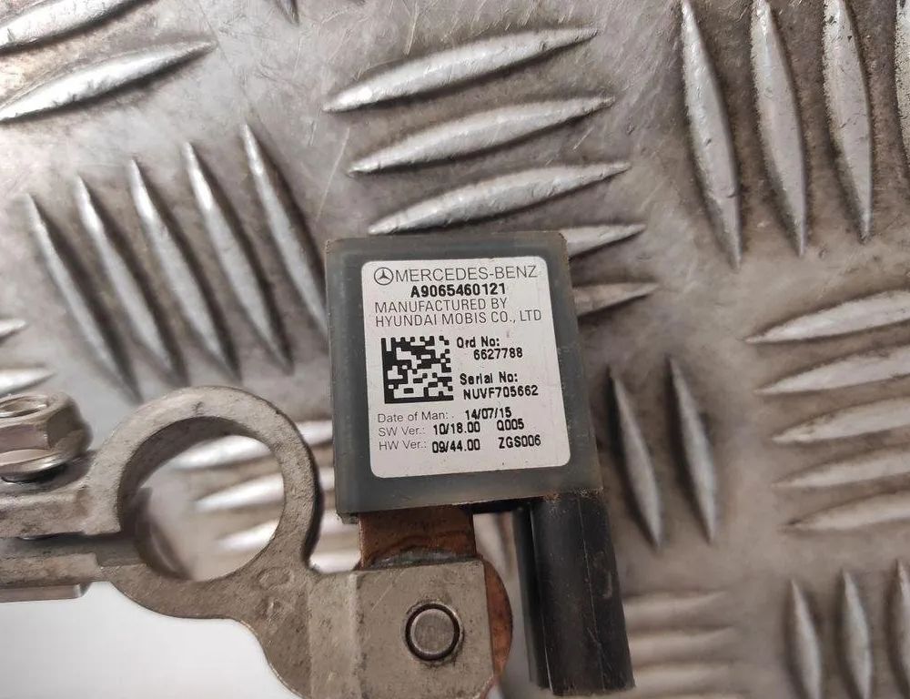 MERCEDES-BENZ Sprinter 3 generation (907/910) (2019-2024) Negative Battery Cable A9065460121 31587314