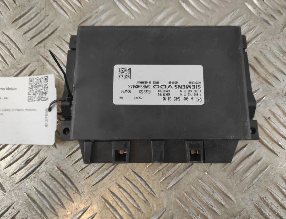 MERCEDES-BENZ E-Class W211/S211 (2002-2009) Riadiaca jednotka prevodovky A0034464110,5WP20124AK 31610722