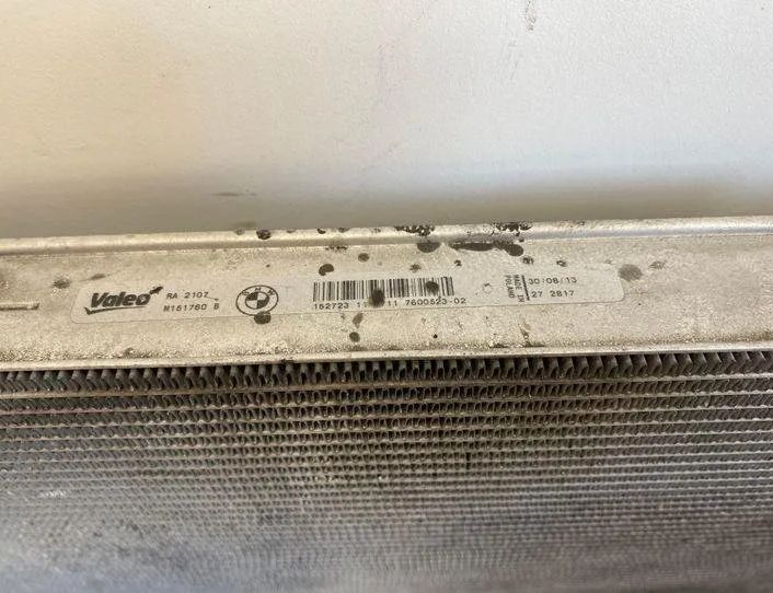 BMW 3 Series F30/F31 (2011-2020) Klimatizačný chladič 7600523,17117600523 21449555