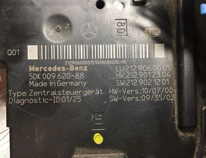 MERCEDES-BENZ E-Class W212/S212/C207/A207 (2009-2016) Comfort Control Unit 2129060005,2129012304,2129021201 22373300