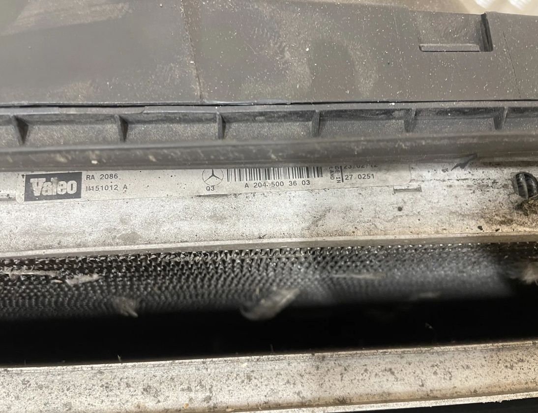 MERCEDES-BENZ C-Class W204/S204/C204 (2004-2015) Система охлаждения A2045000293,A2045003603 27969450