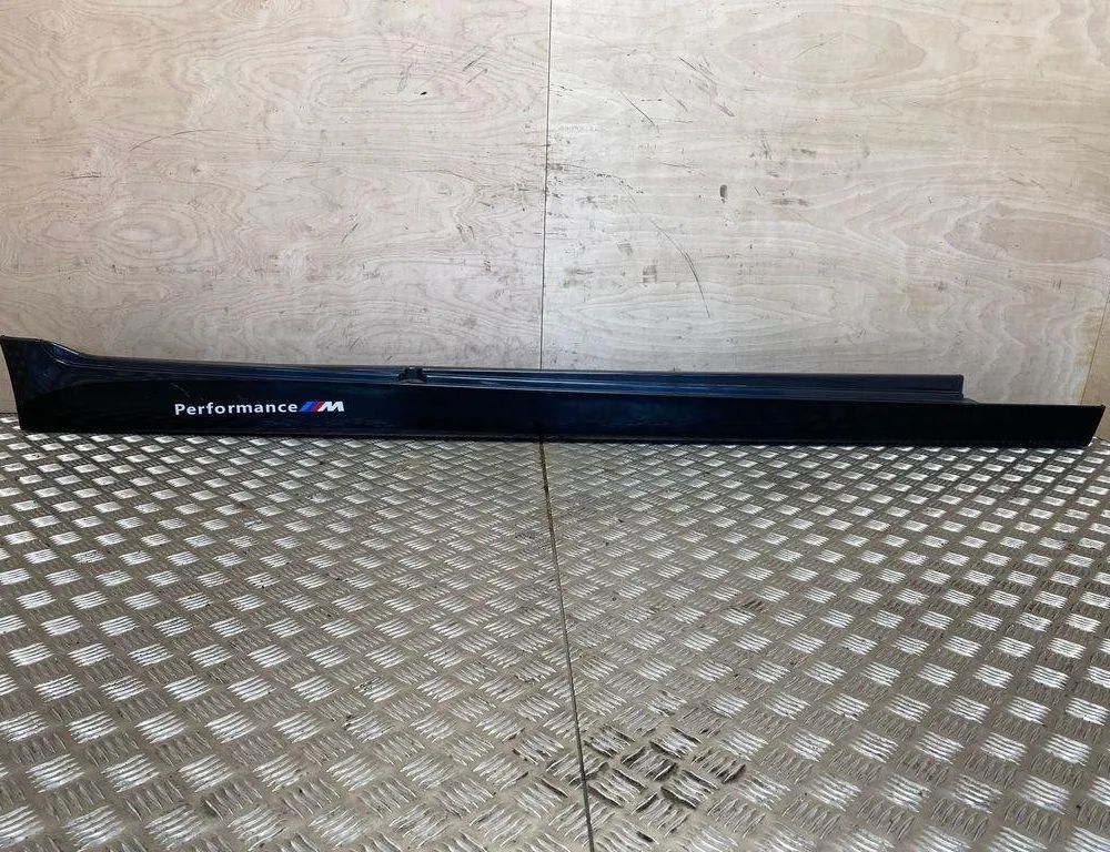 BMW 5 Series F10/F11 (2009-2017) Наружний пластиковый порог правый 7184774 30991729