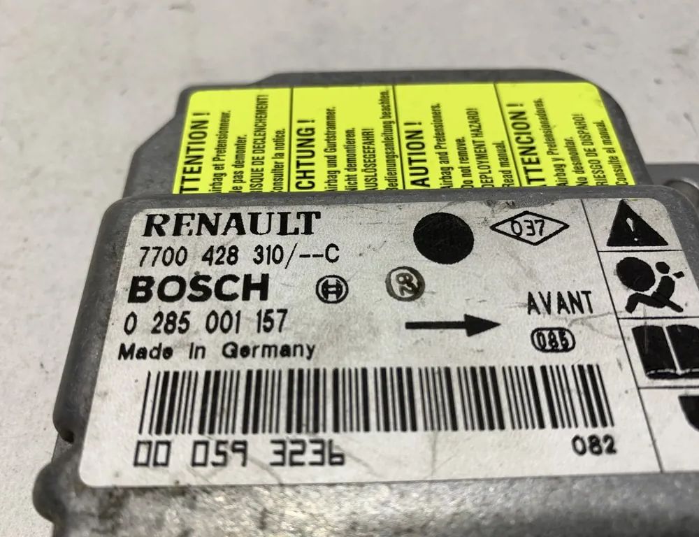 RENAULT Clio 2 generation (1998-2013) SRS riadiaca jednotka 7700428310,0285001157 14661285