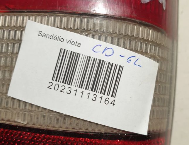 OPEL Kadett D (1979-1984) Pravé zadné svetlo 396080,31225r3,5882r7,53302 22039410