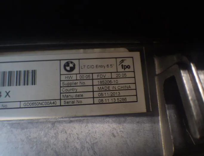 BMW 1 Series F20/F21 (2011-2020) Navigation System BM927039204X,65509270392 14722514