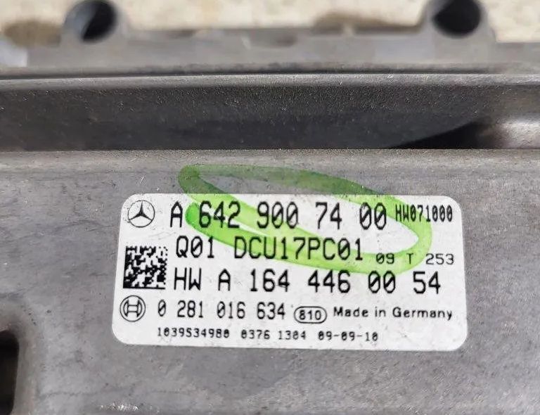 MERCEDES-BENZ GL-Class X164 (2006-2012) Другие блоки управления A6429007400,0281016634 31513500