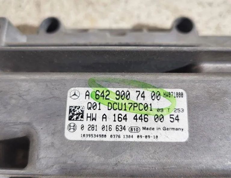MERCEDES-BENZ GL-Class X164 (2006-2012) Другие блоки управления A6429007400,0281016634 31513500