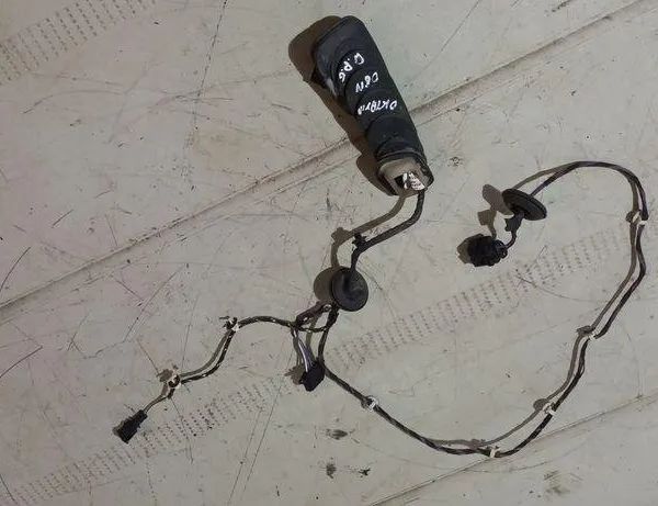 SKODA Octavia 2 generation (2004-2013) Rear Right Door Wiring 1Z0161A 31436947