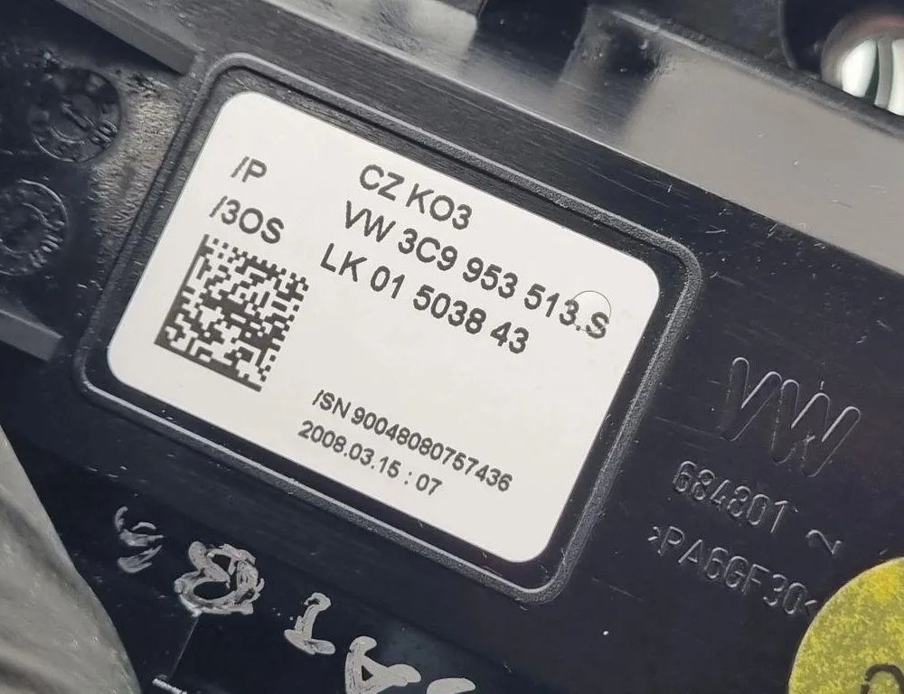 VOLKSWAGEN Passat B6 (2005-2010) Indicator Wiper Stalk Switch 3C9953513S,3C9953507AP 31445319