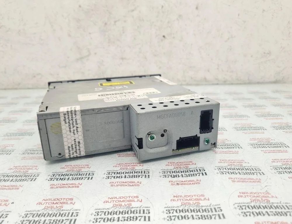 AUDI A6 C6/4F (2004-2011) CD Changer 4E0035110A 31461549