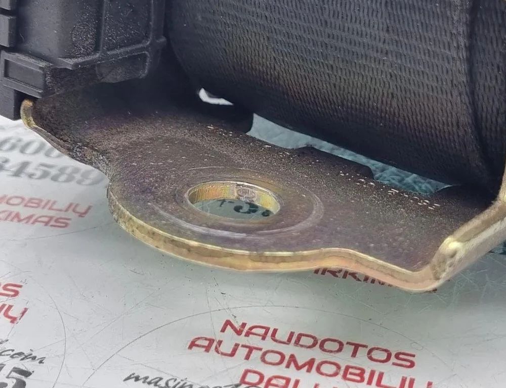 VOLKSWAGEN Golf 4 generation (1997-2006) Rear Left Seatbelt 1J0857731 31463267