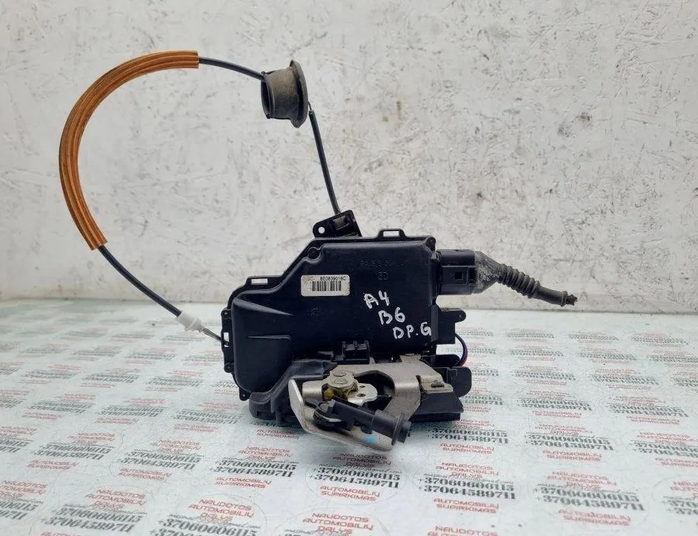 AUDI A4 B6/8E (2000-2005) Замок задней правой двери 8E0839016C 31473463