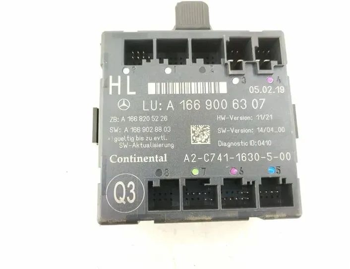 MERCEDES-BENZ GLE W166 (2015-2018) Блок управления дверей левый задний 1669006307,1669005412 27140023