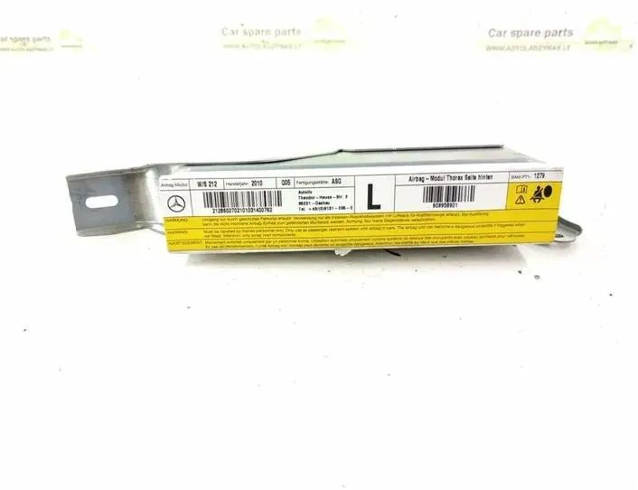 MERCEDES-BENZ E-Class W212/S212/C207/A207 (2009-2016) SRS переднего левого сиденья 2128600702,A2128600702 27144292