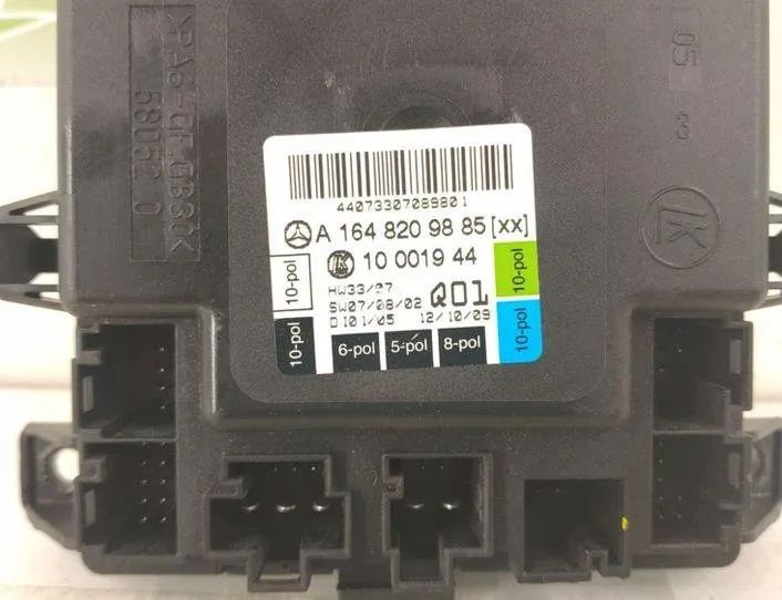 MERCEDES-BENZ M-Class W164 (2005-2011) Rear Right Door Control Unit A1648209885,1648209885 27153318
