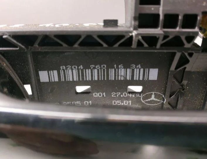 MERCEDES-BENZ E-Class W212/S212/C207/A207 (2009-2016) Наружная ручка задней правой двери DALISID2076,2047601634,A2047601634 27155437