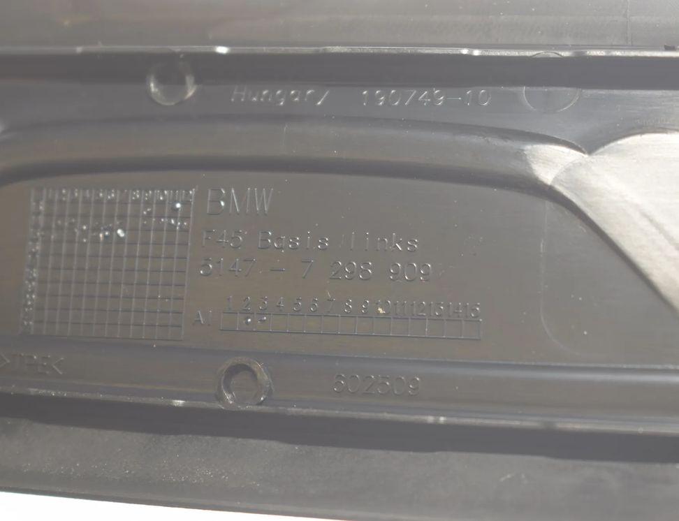 BMW 2 Series Active Tourer F45 (2014-2018) Sideskirt Kit 7298910,7298909,7265315,51477298910,51477298909,7260929,51477260929 29844152