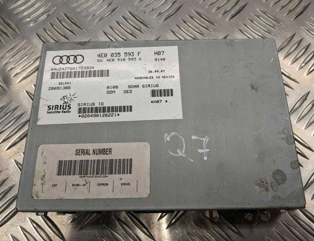 AUDI A8 D2/4D (1994-2002) Дисплей управления навигацией 4E0035593F 31425786