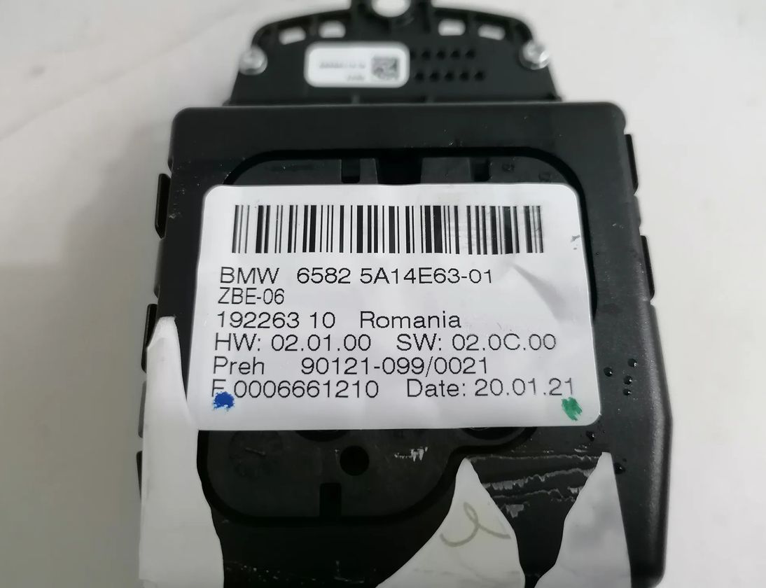 BMW 5 Series G30/G31 (2016-2023) Дисплей управления навигацией 5A14E63 17266725