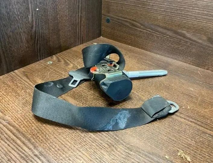 MERCEDES-BENZ C-Class W203/S203/CL203 (2000-2008) Ремень безопасности передний левый 2018680222 27335654