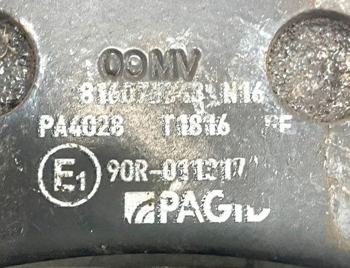 DODGE Journey 1 generation (2008-2020)  Rear brake pads PA4028T1816,90R011317 24728460