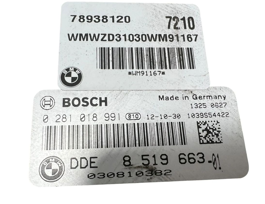 MINI Countryman 1 generation (R60) (2010-2016) Engine Control Unit ECU 851966301,0281018991,030810382,1039S54422 26763383