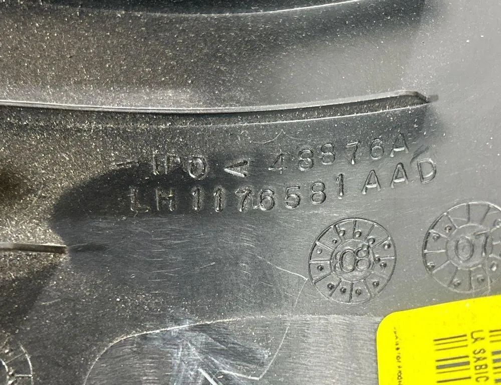 DODGE Challenger 3 generation (2008-2024) Rear Left Pillar Trim 1HP73DX9AD 31986920