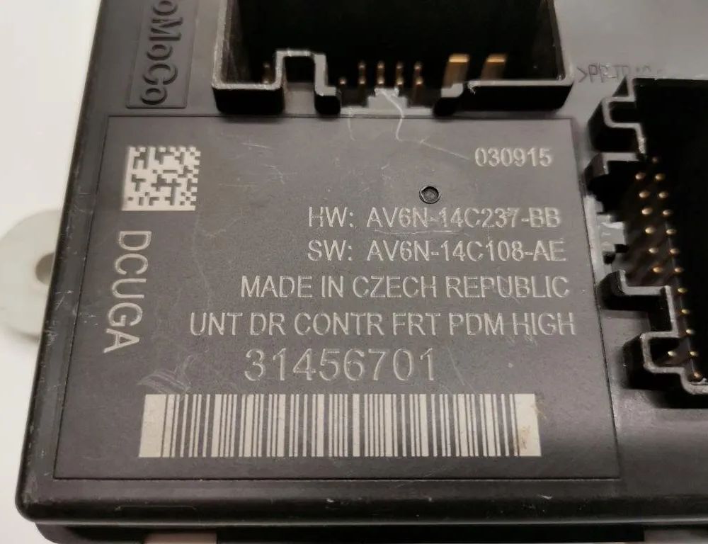 VOLVO V40 2 generation (2012-2020) Front Left Door Control Unit 31456701 21188048