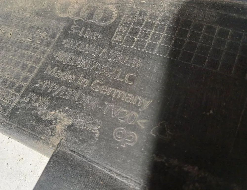 AUDI A6 C6/4F (2004-2011) Zadný nárazník 4K0807521B 31161604