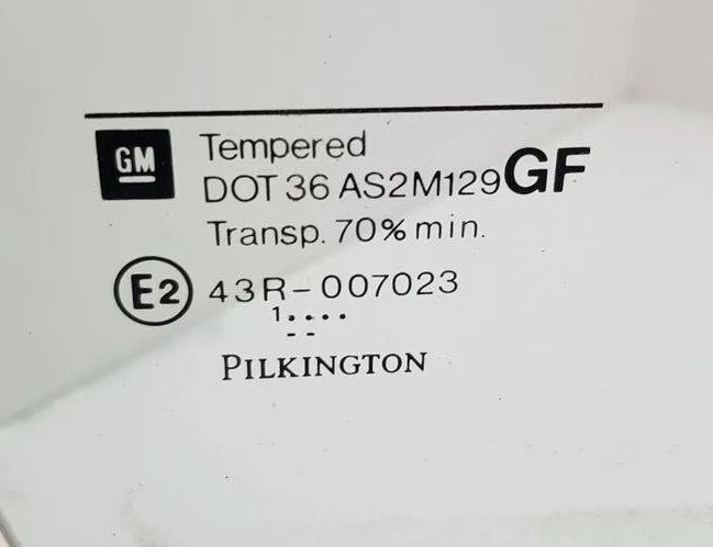 OPEL Astra G (1998-2009) Front Right Door Glass 43R007023 31098440
